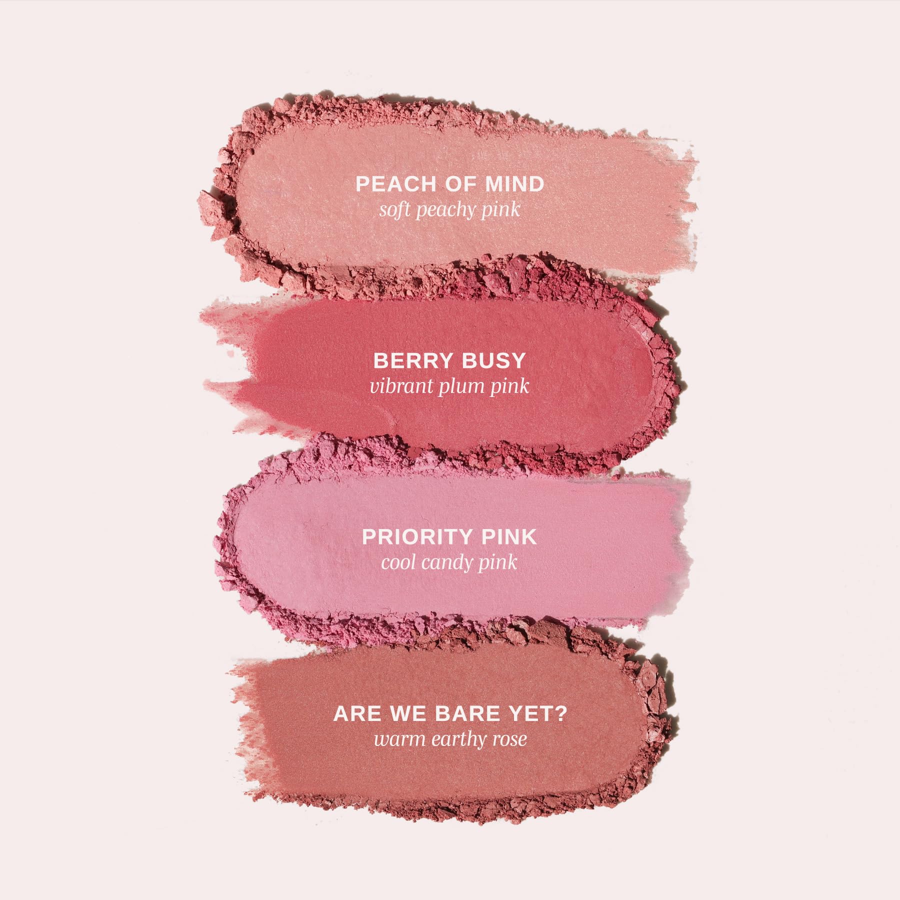 Wander Beauty Hydrating Powder Blush - Lightweight Pink Blush with Hyaluronic Acid, Squalane & Aloe - Priority Pink 0.18 oz