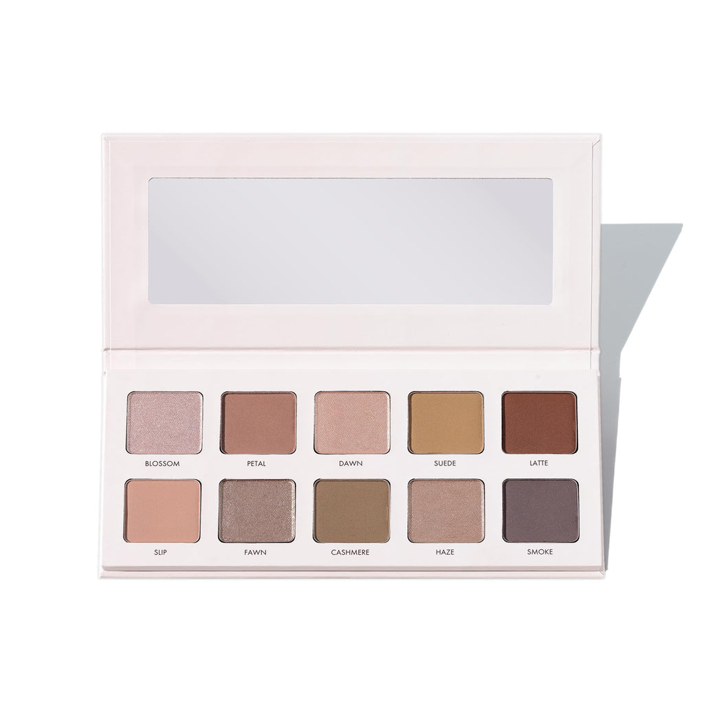 Wander Beauty In Neutral Eyeshadow Palette | 10 Timeless Neutrals, Matte & Shimmer, Vegan & Cruelty-Free, Travel-Friendly