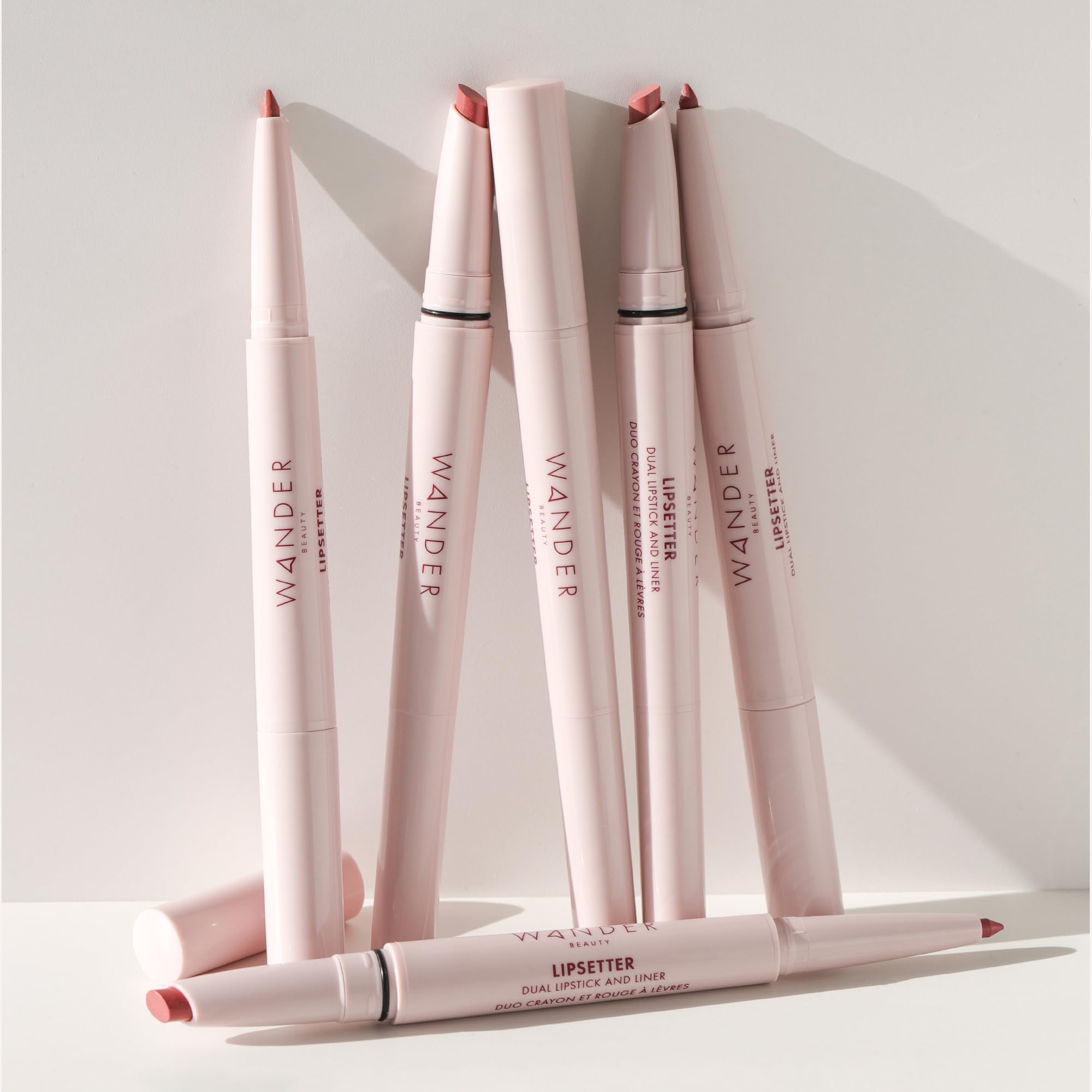Wander Beauty Lipsetter Dual Lipstick + Lip Liner in Ticket to Tawny – Hydrating, Soft Matte