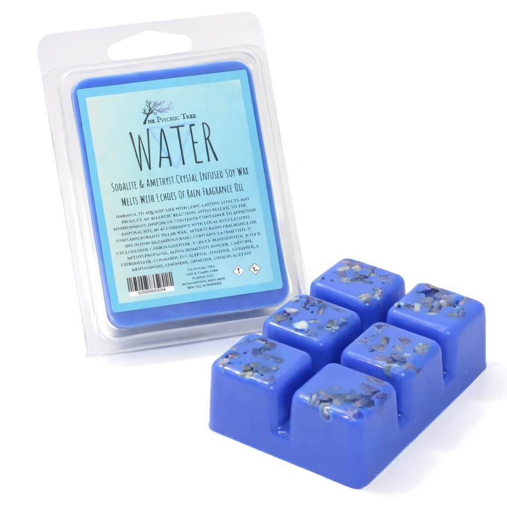 Water Elements - Crystal Infused Scented Wax Melts