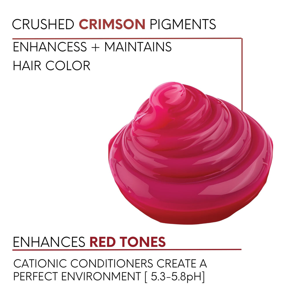 Watercolors by Tressa 3-in-1 Color Depositing Shampoo – Crimson Splash | 2 Count, 8 fl oz