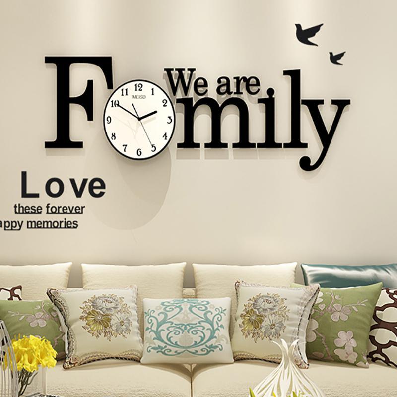 We Are Family Clock