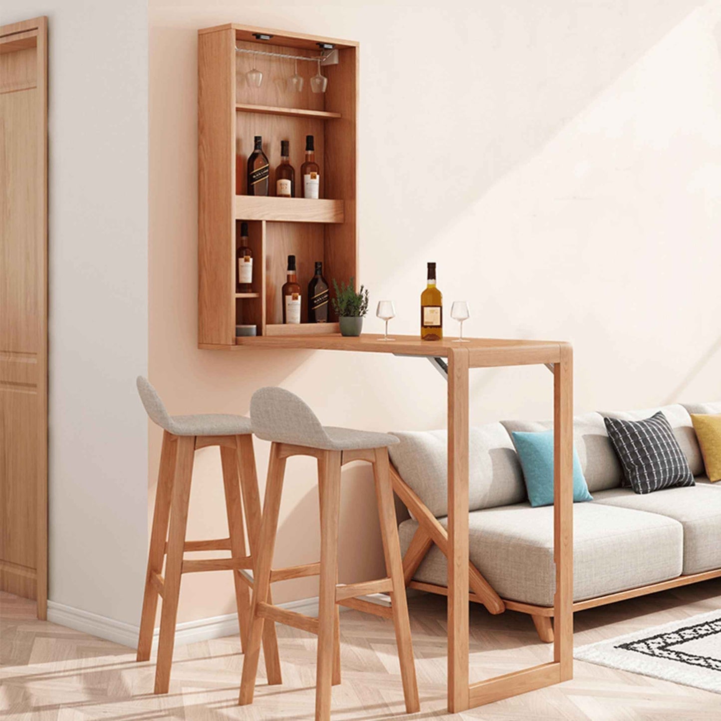 Weilai J51 Bar Table, Wood