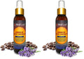 Well's Oil Lavender + Jamaican Black Castor Oil Spray – Hair Detangler & Leave-In Conditioner (Pack of 2, 4oz)