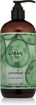 WEN by Chaz Dean Cucumber Aloe Cleansing Conditioner, 16 oz – Gentle Purifying Hydration