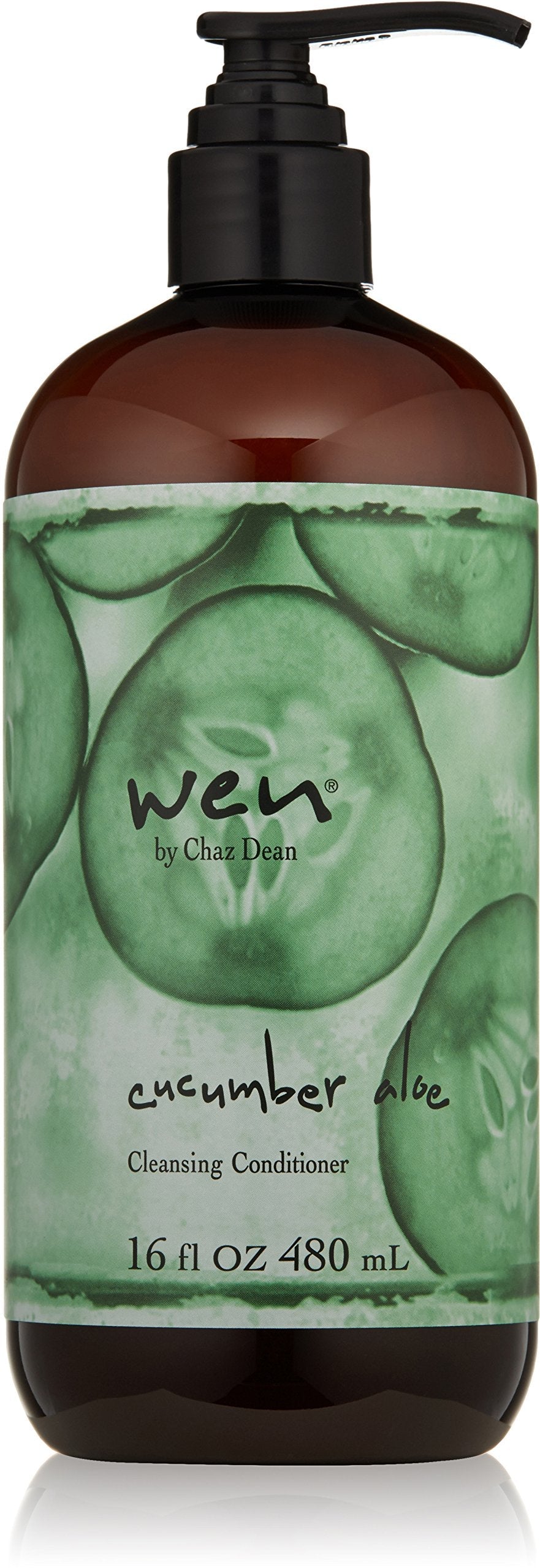 WEN by Chaz Dean Cucumber Aloe Cleansing Conditioner, 16 oz – Gentle Purifying Hydration