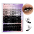 Wendy Lashes Lash Clusters with Bottom Lashes - 60/80D C/D Curl, 12-18mm