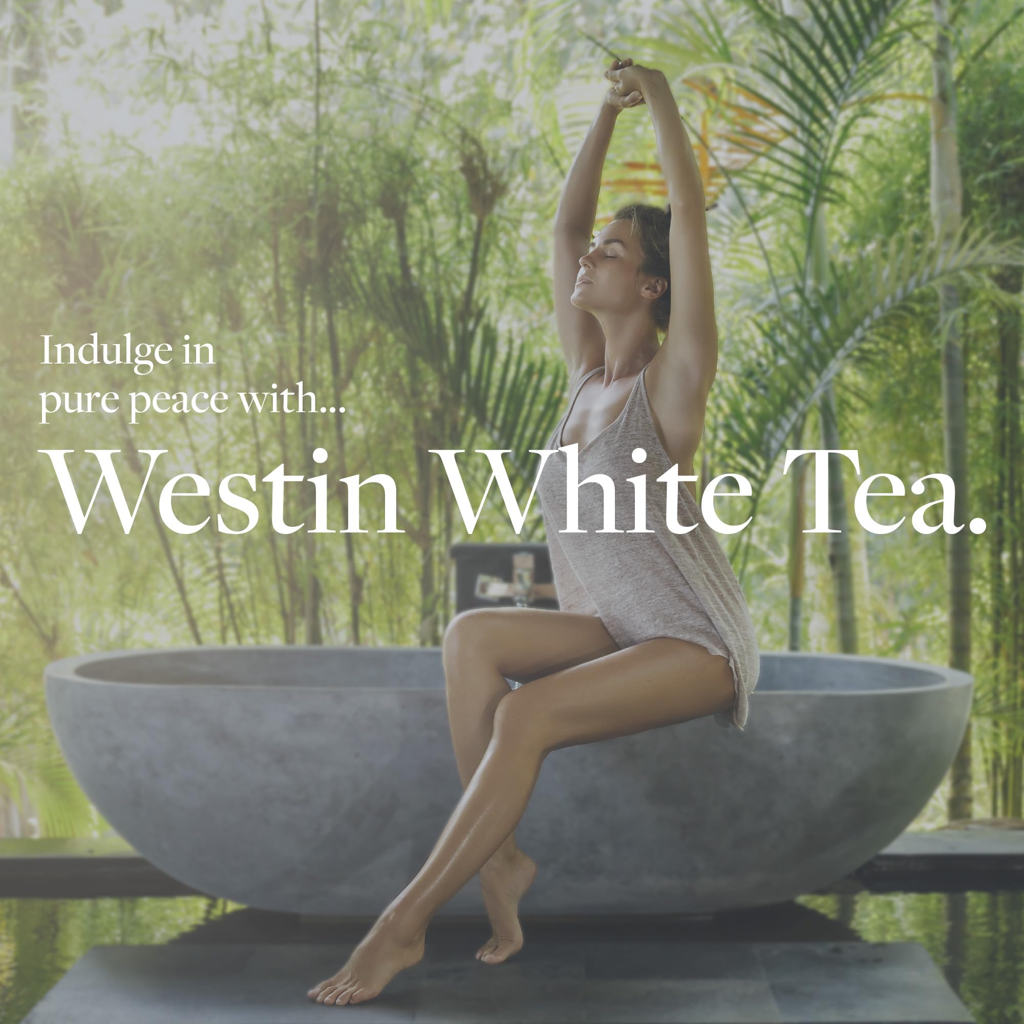 Westin White Tea Aloe Body Lotion | Hotel Spa Hydration, 8 oz Pump