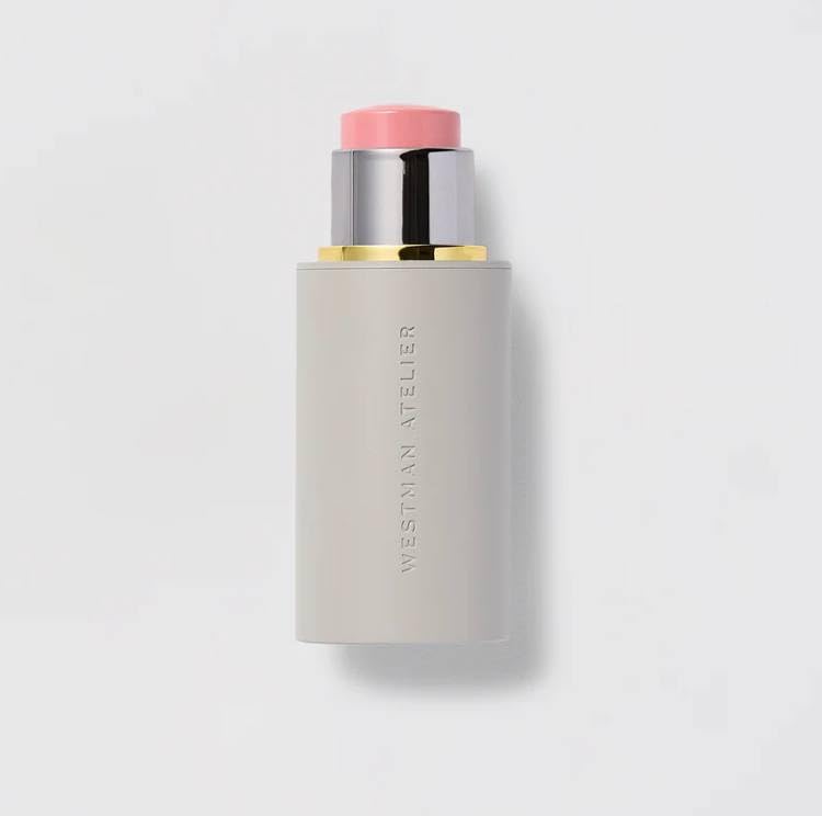 Westman Atelier Baby Cheeks Blush Stick Coquette – Bright Pinky Peach | 0.21 oz