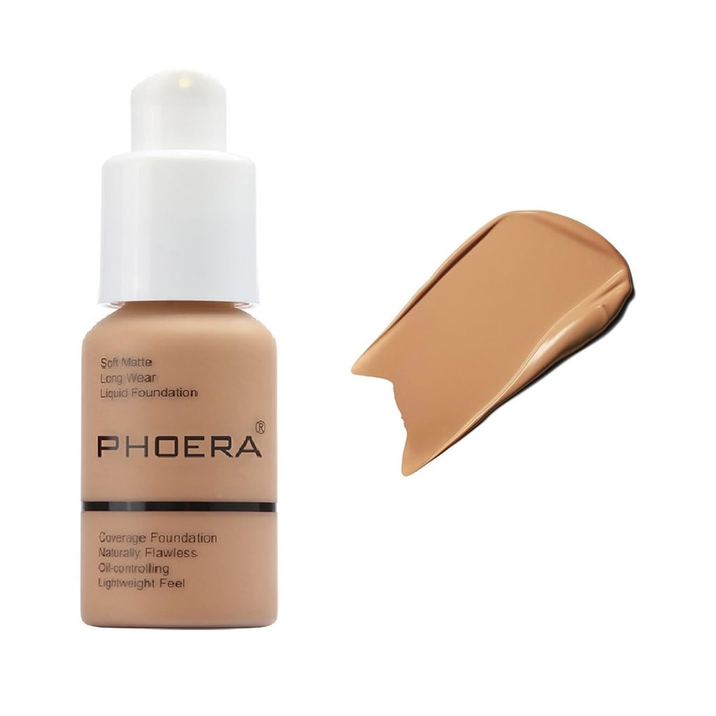 WFWJ PHOERA Foundation 105 Sand – Full Coverage, Oil-Control Foundation