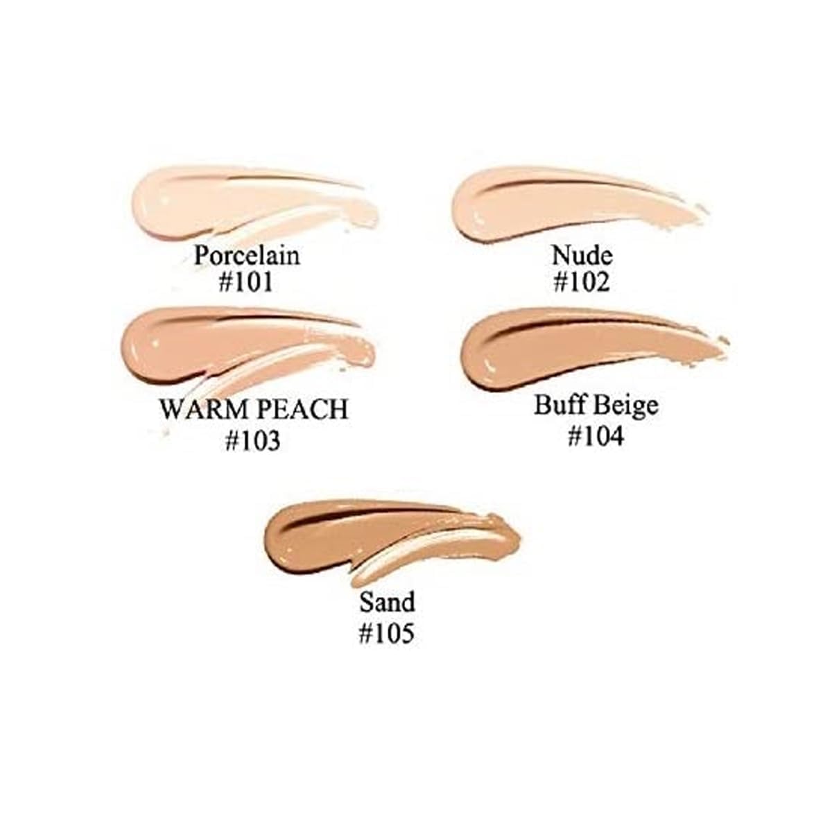 WFWJ PHOERA Foundation 105 Sand – Full Coverage, Oil-Control Foundation