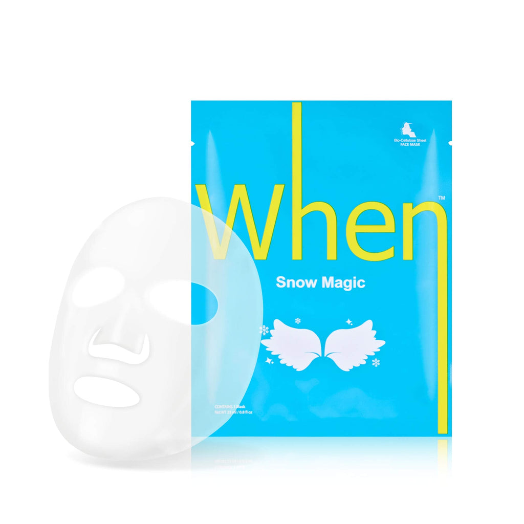 When Radiance Bio-Cellulose Mask (12 pcs) – Hydration & Soothing Skincare