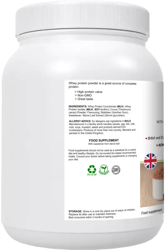 WheyPro Chocolate Whey Protein Powder | Muscle Support UK