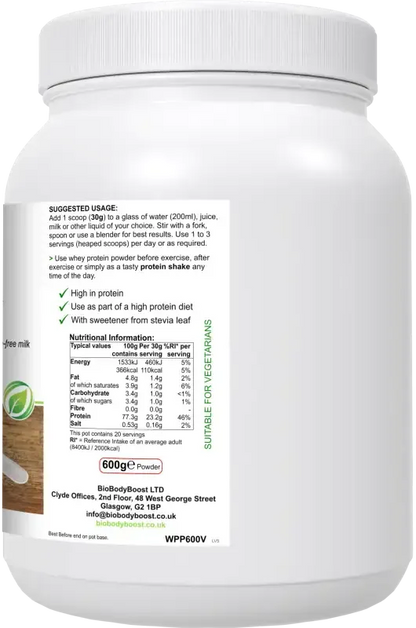 WheyPro Vanilla Whey Protein Powder | Muscle Support UK