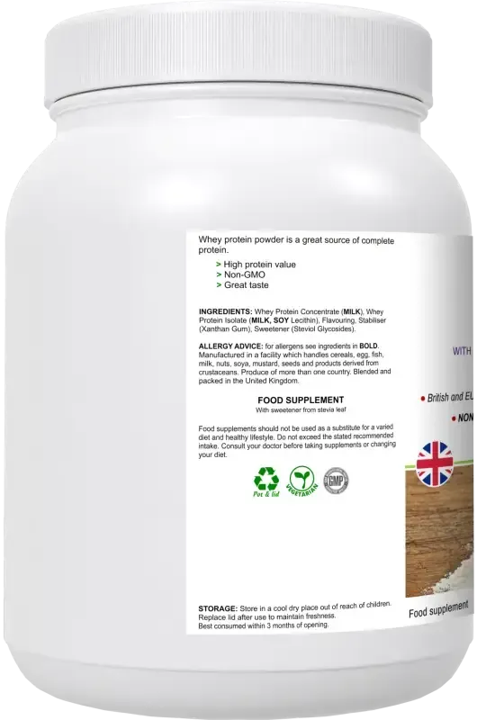 WheyPro Vanilla Whey Protein Powder | Muscle Support UK