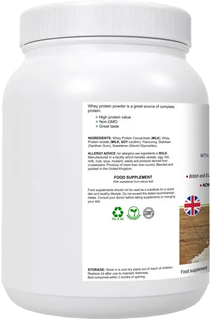 WheyPro Vanilla Whey Protein Powder | Muscle Support UK
