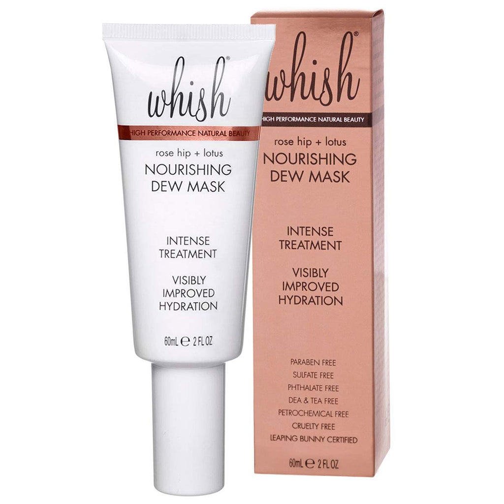 Whish Nourishing Dew Mask with Rose Hip Oil & Lotus Oil – Hydration, Anti-Aging & Soothing Skin