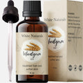 White Naturals Wheat Germ Carrier Oil – Cold-Pressed, Organic & 100% Pure