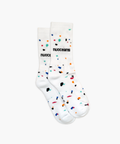SPECKLED SOCKS | White