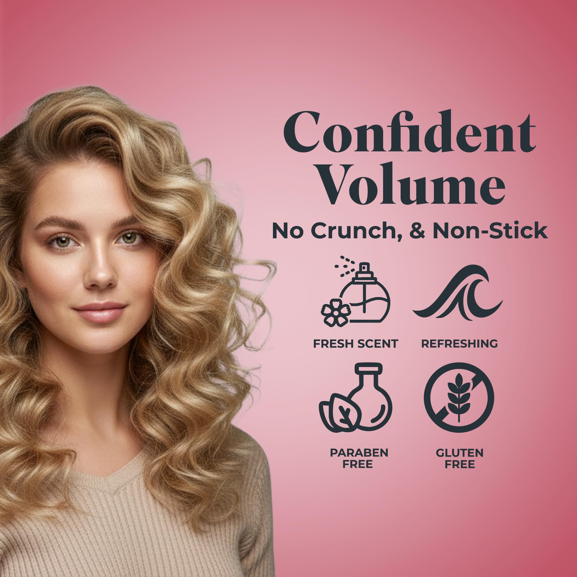 White Rain Volumizing Mousse for Hair Volume - 12 Pack 5 oz Each | Frizz Control & Root Lift