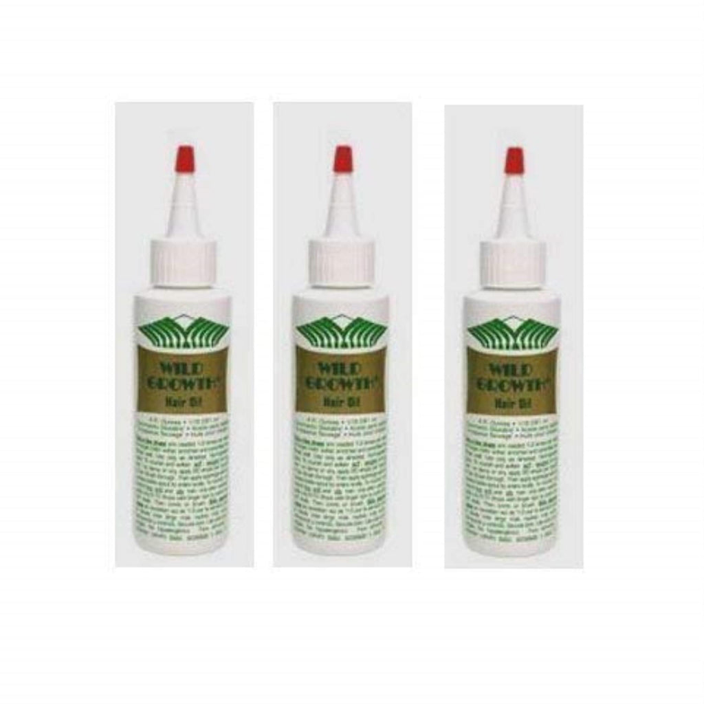 Wild Growth Hair Oil 118ml Pack of 3 | Nourish, Shine & Manageable Hair