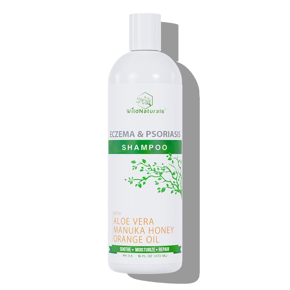 Wild Naturals Psoriasis Shampoo for Scalp Care & Relief | Hydrating Anti-Dandruff