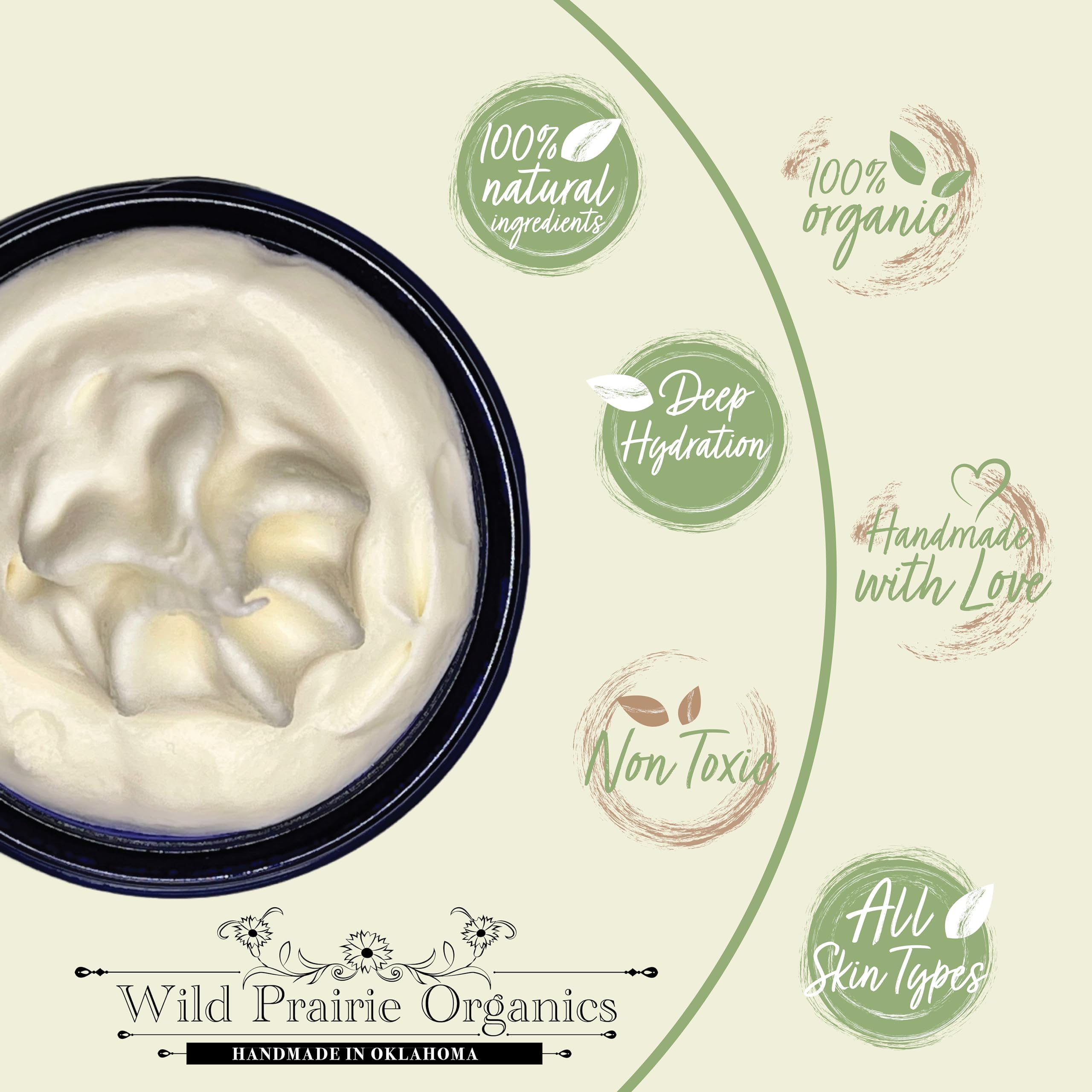 Wild Prairie Organics Whipped Tallow Balm – Sweet Orange & Vanilla