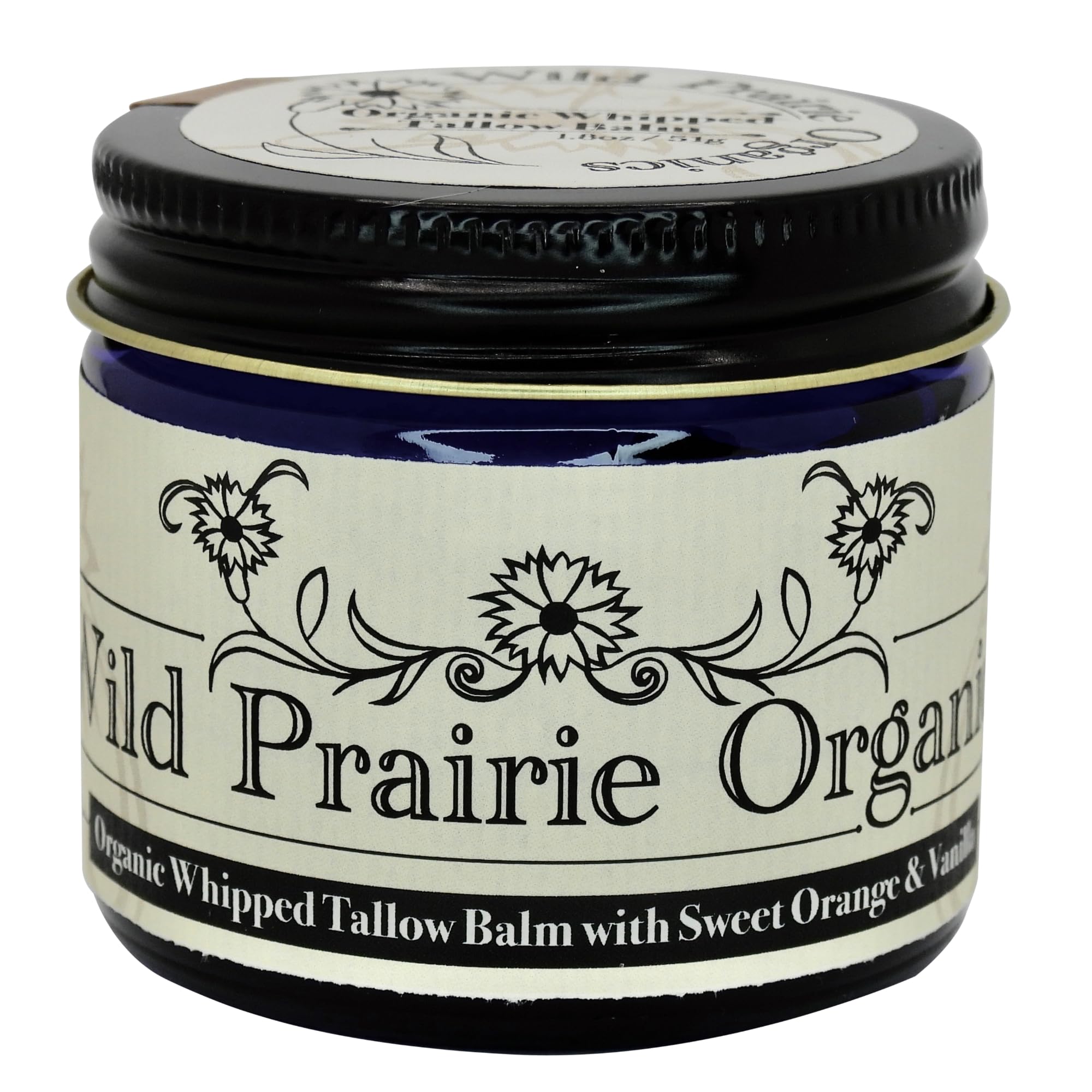 Wild Prairie Organics Whipped Tallow Balm – Sweet Orange & Vanilla