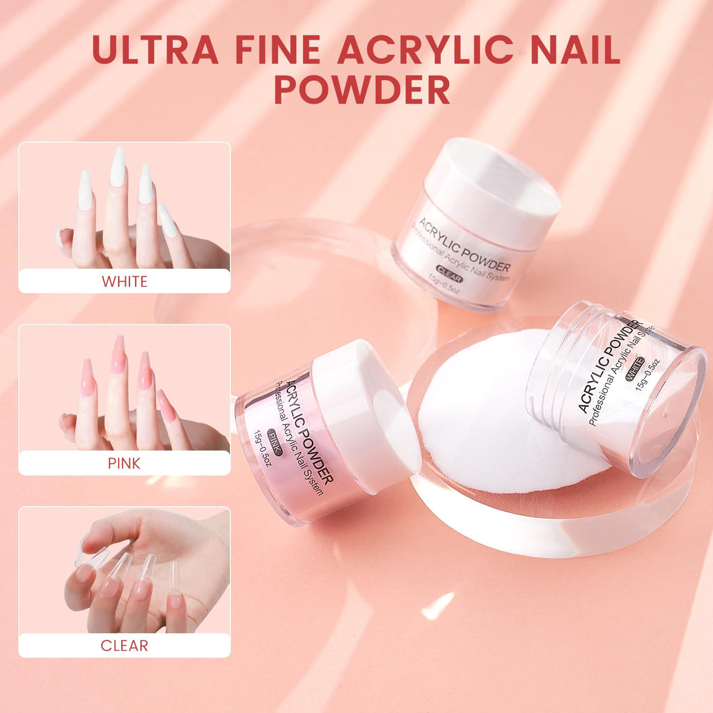 Wilfniee Practice Hand for Acrylic Nails Kit — Flexible Nail Mannequin for Beginners