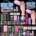 Wilfniee Nail Kit for Beginners – All-in-One Acrylic Starter Set with Drill, UV/LED Lamp, and Gift Bag