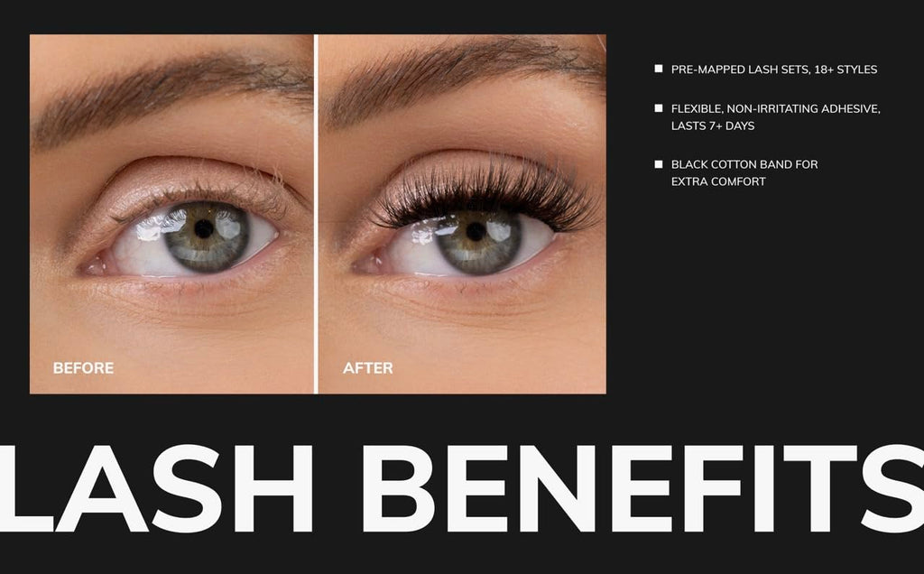 WinkClique Mini Starter Kit – DIY Lash Kit with 3 Natural Styles