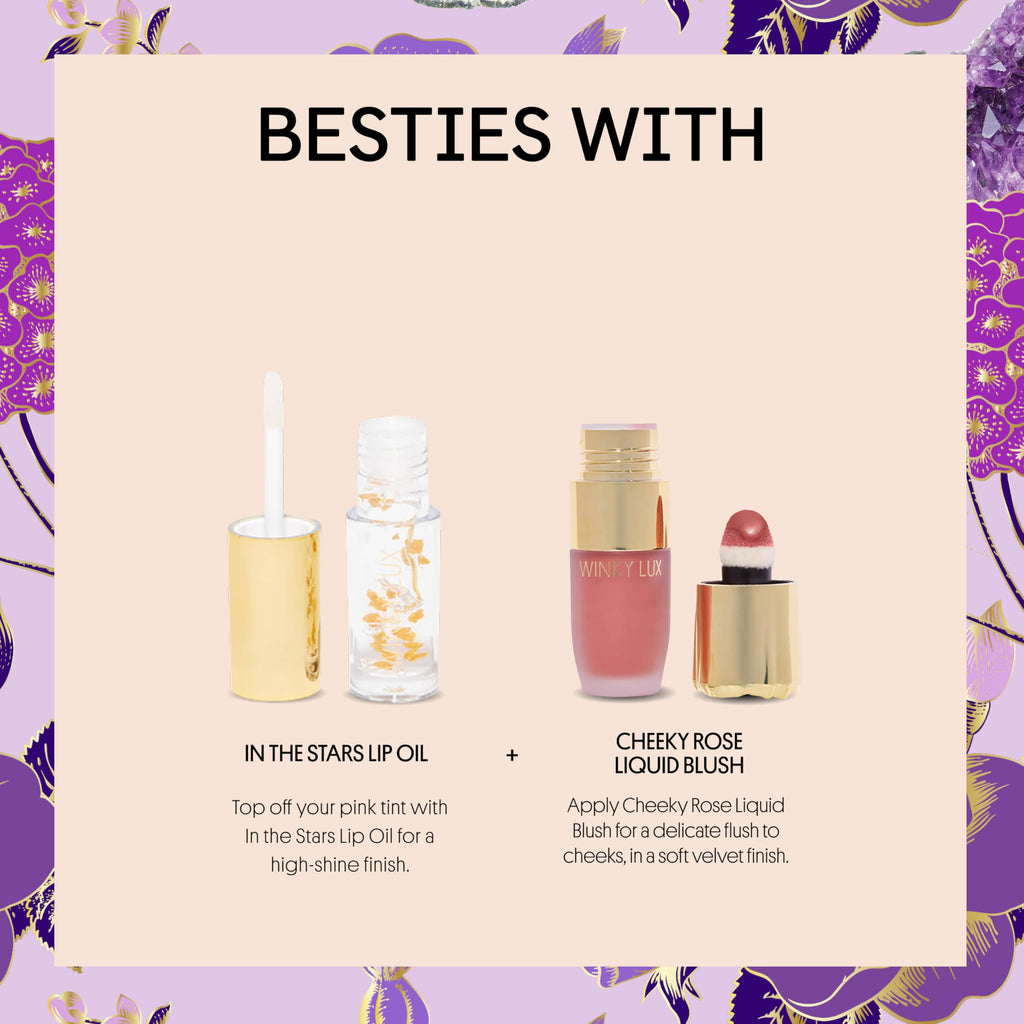 Winky Lux Amethyst Glimmer Balm – Color-Changing Lip Tint with Hydration
