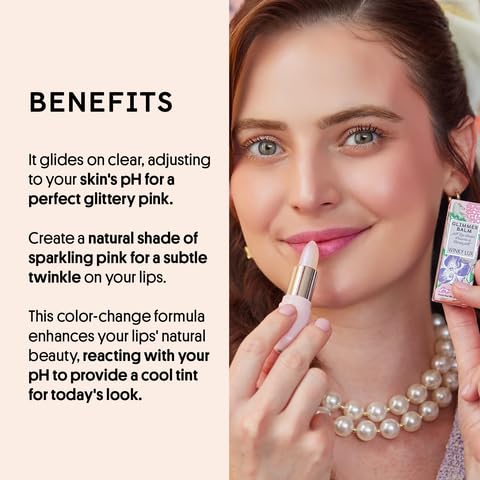 Winky Lux Unicorn & Rose Glimmer Balm Duo – pH Color-Changing Hydrating Lip Balms