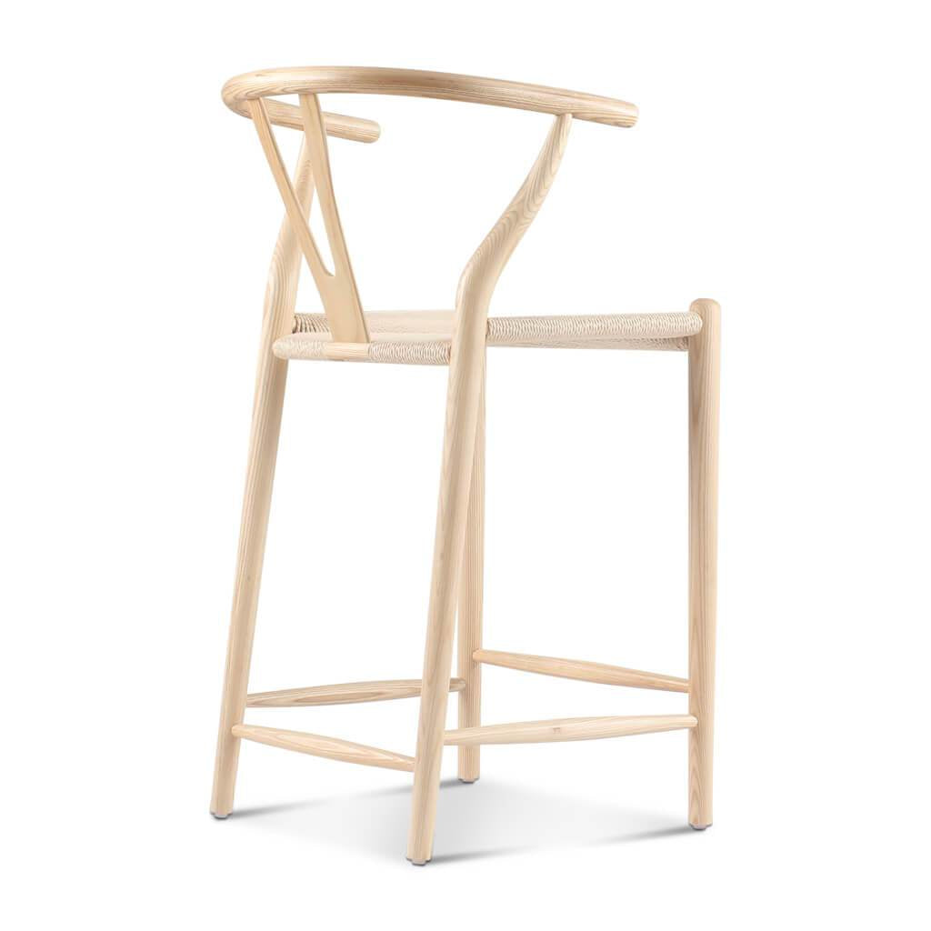 Wishbone Bar Stool Walnut