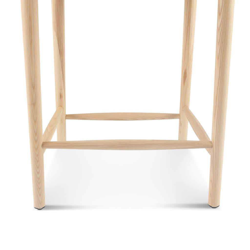 Wishbone Bar Stool Black Ash