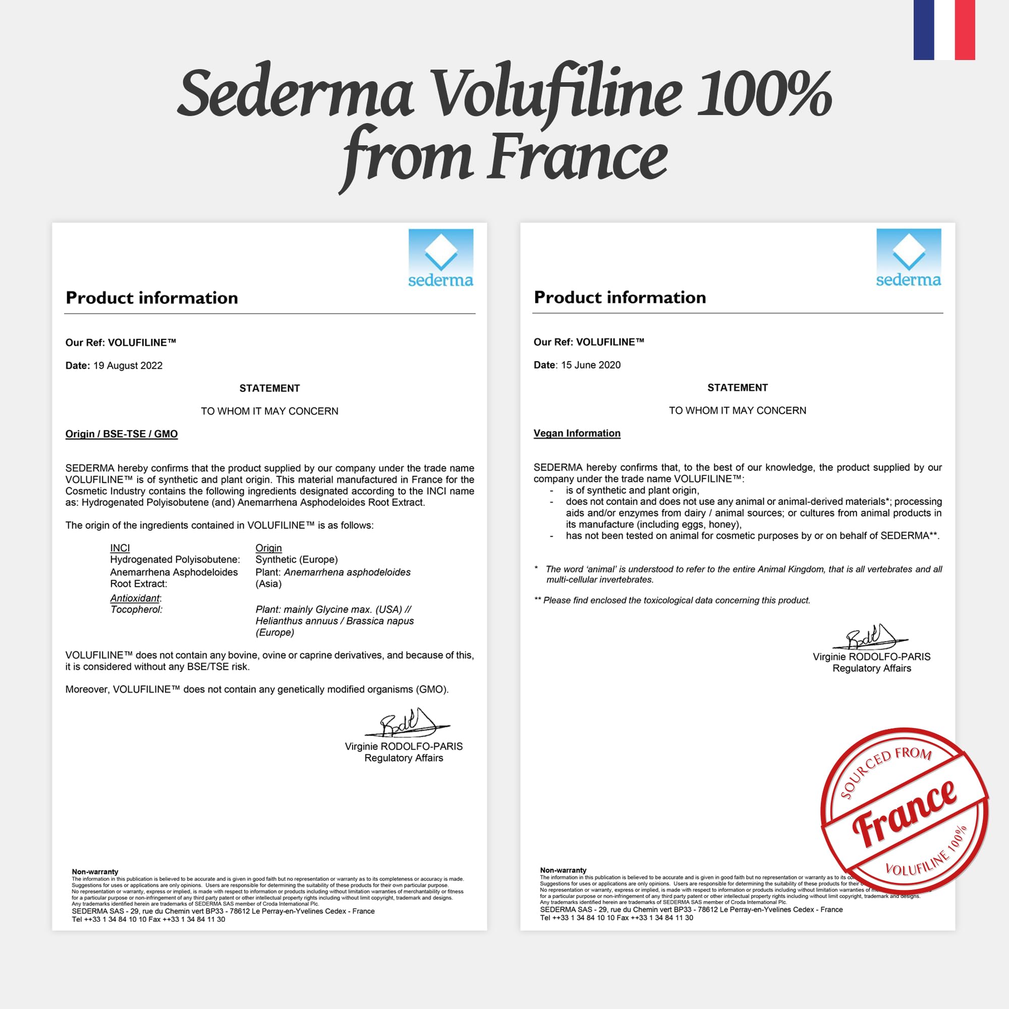 Witches Brew Volufiline 12.5ml — 100% Pure Volufiline from SEDERMA (France) | DIY Skincare Serum for Face & Body