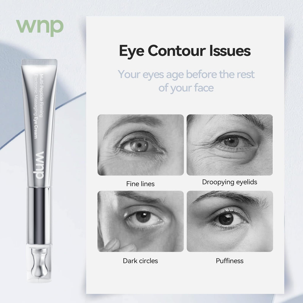 WNP Eye Cream | Multi-Peptide Firming Eye Tightener for Puffiness & Dark Circles