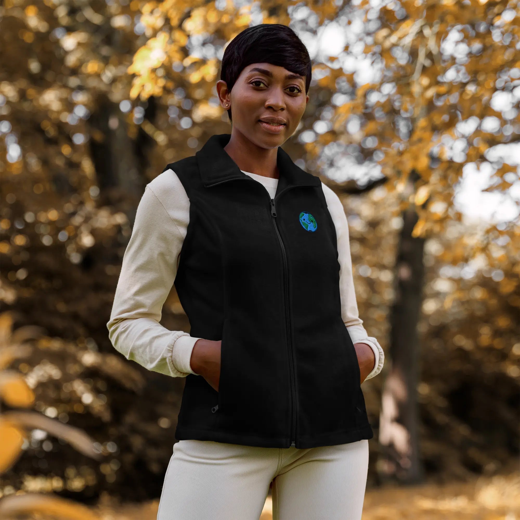 First Home Women’s Columbia fleece vest