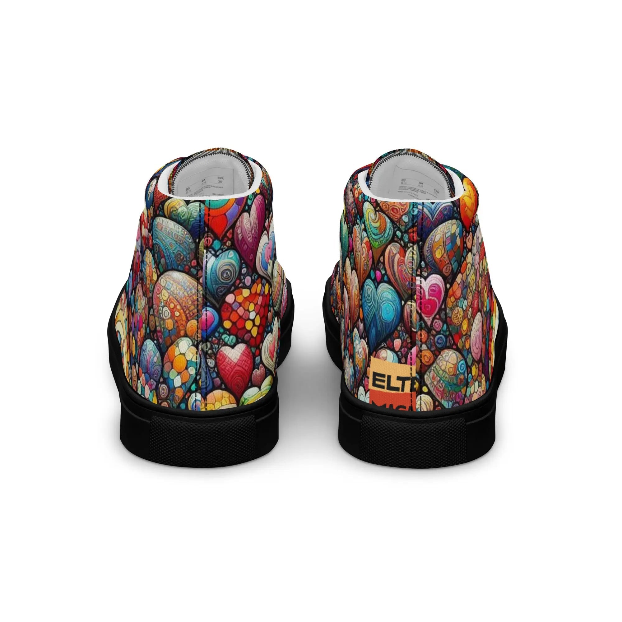 Thousand Hearts Women's High-Top Canvas Shoes