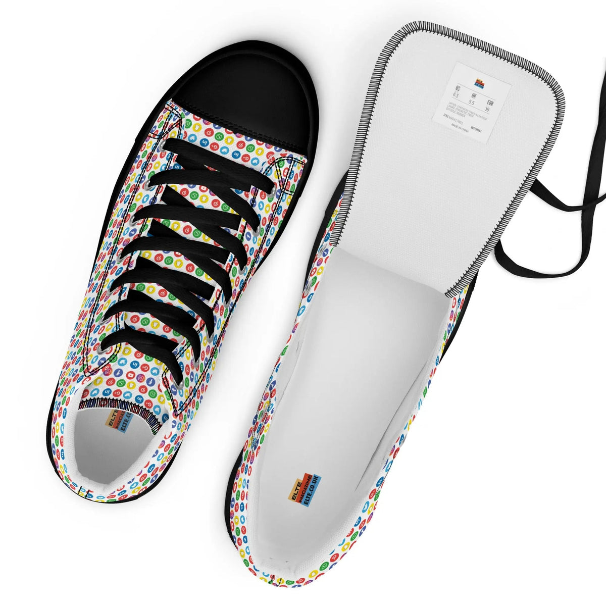 Creator Women’s high top canvas shoes