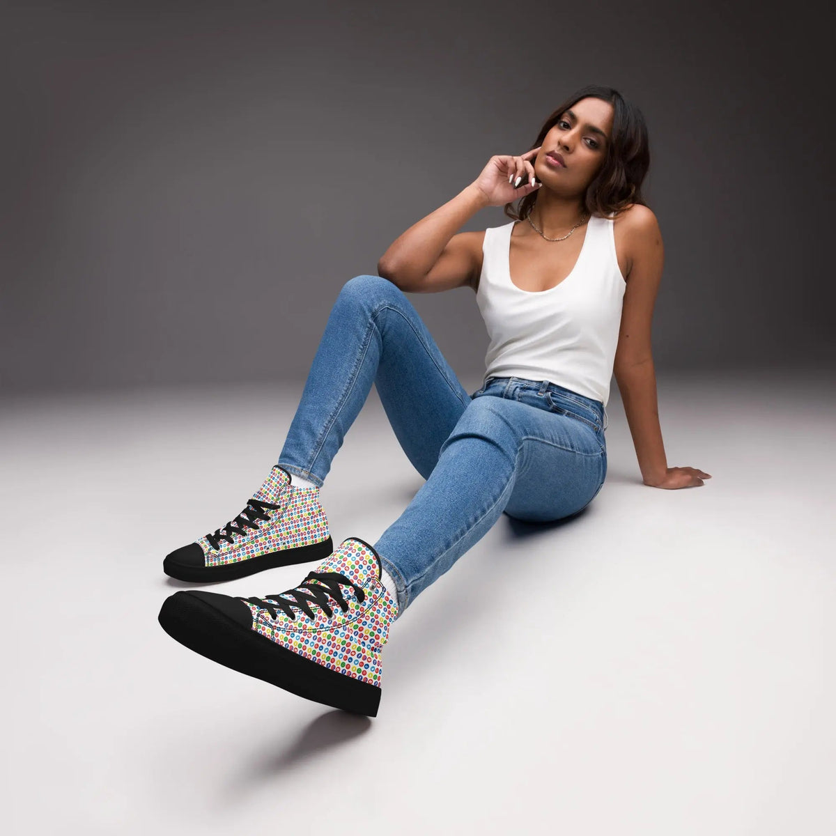 Creator Women’s high top canvas shoes