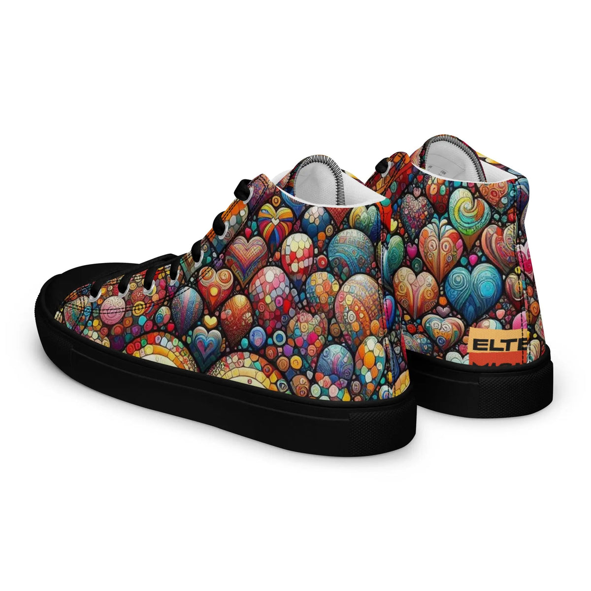 Thousand Hearts Women's High-Top Canvas Shoes