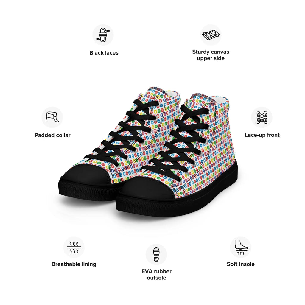 Creator Women’s high top canvas shoes