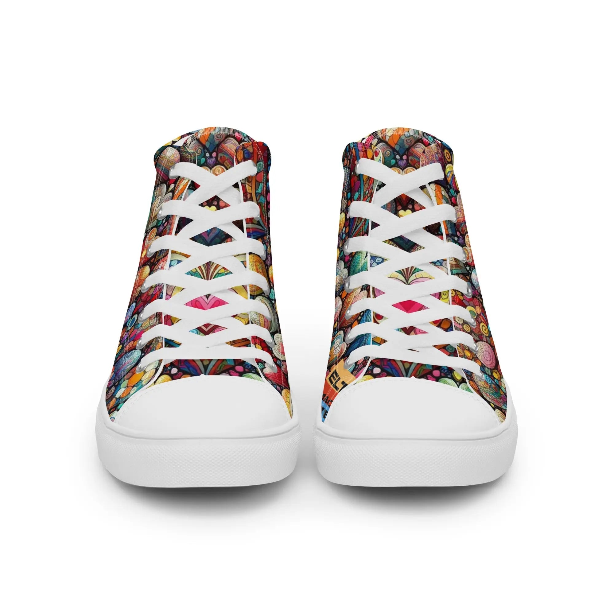 Thousand Hearts Women's High-Top Canvas Shoes