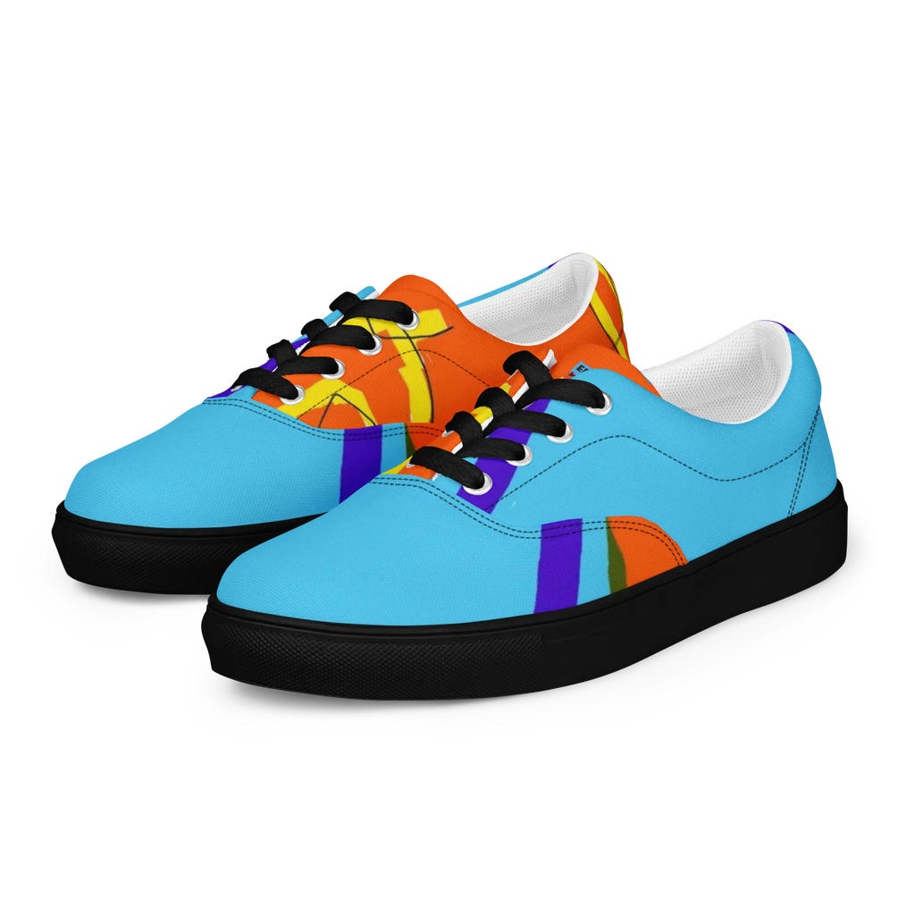 Te Amo Women’s lace-up canvas shoes