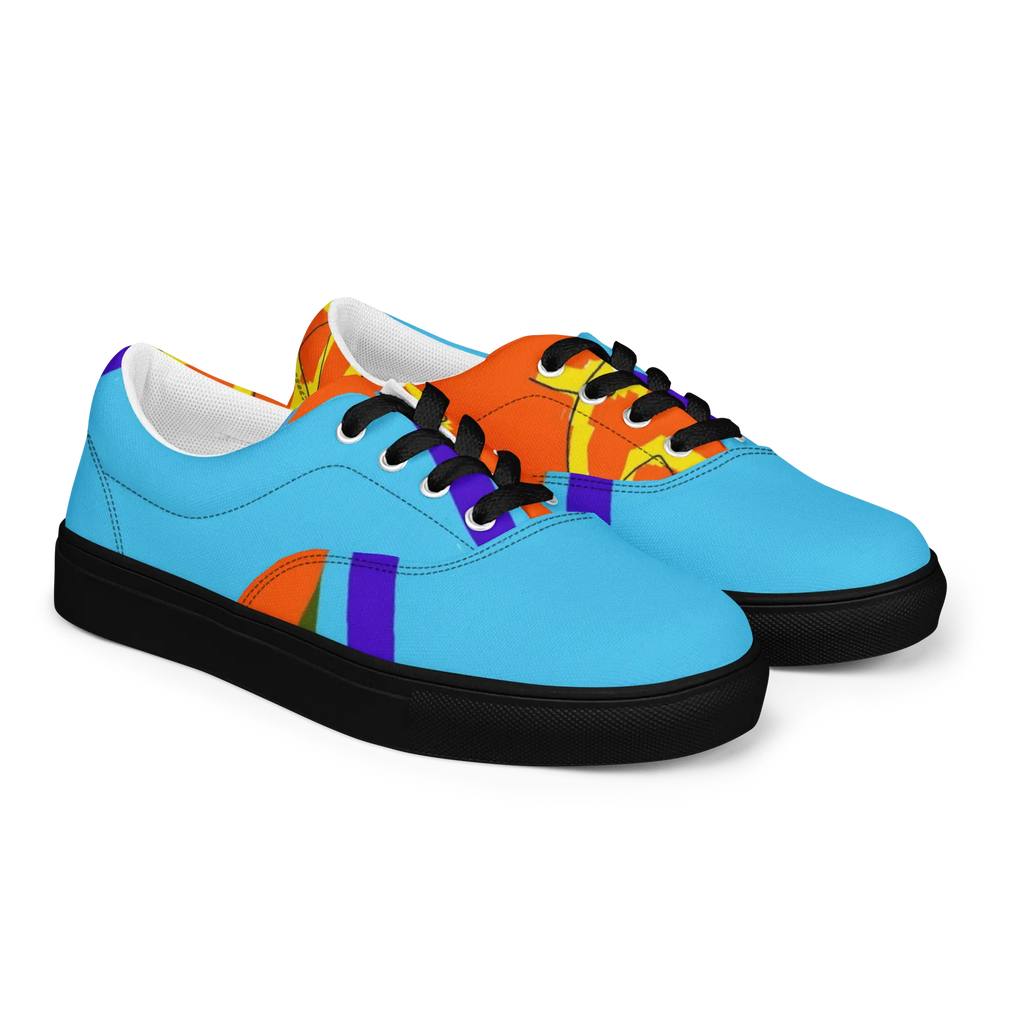 Te Amo Women’s lace-up canvas shoes