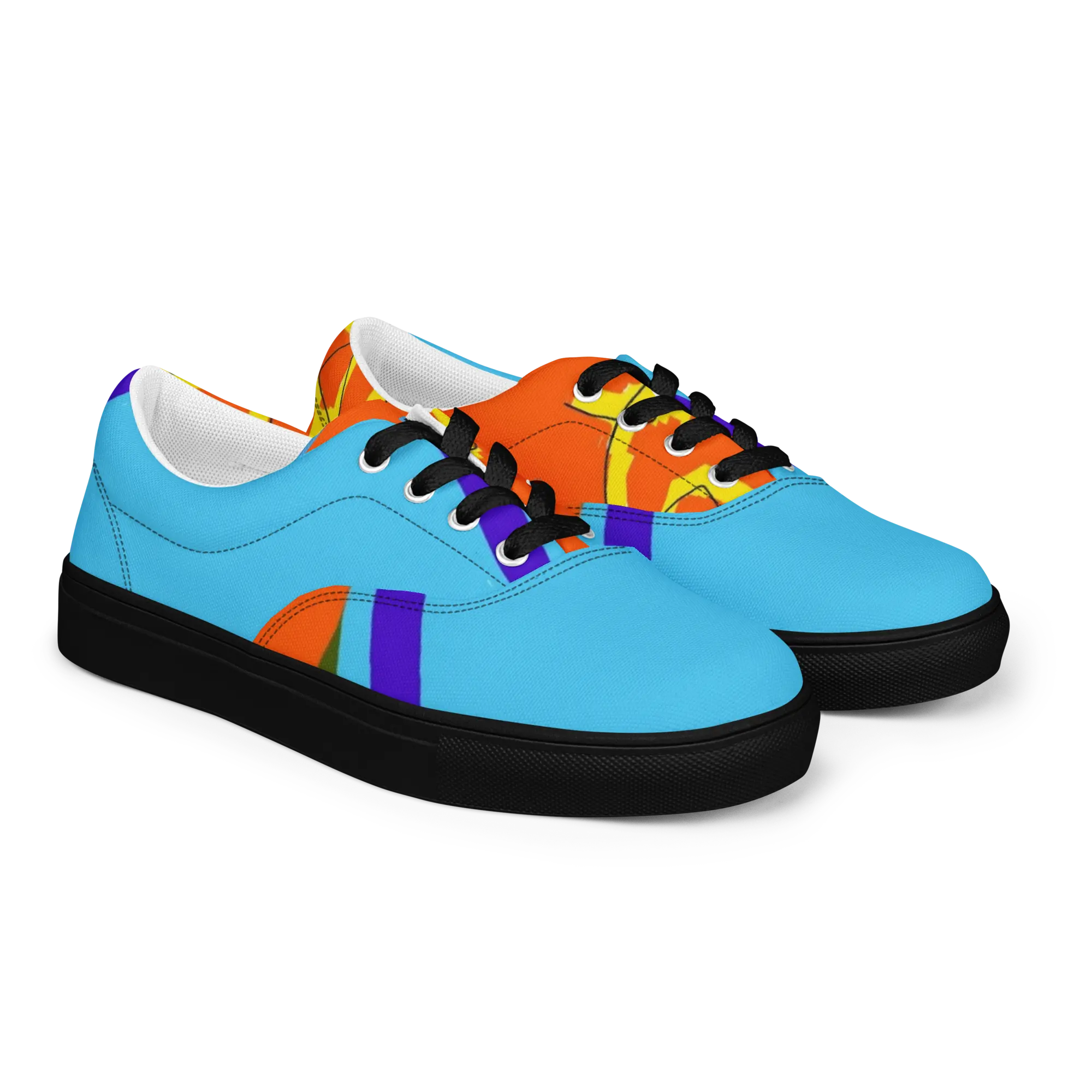 Te Amo Women’s lace-up canvas shoes