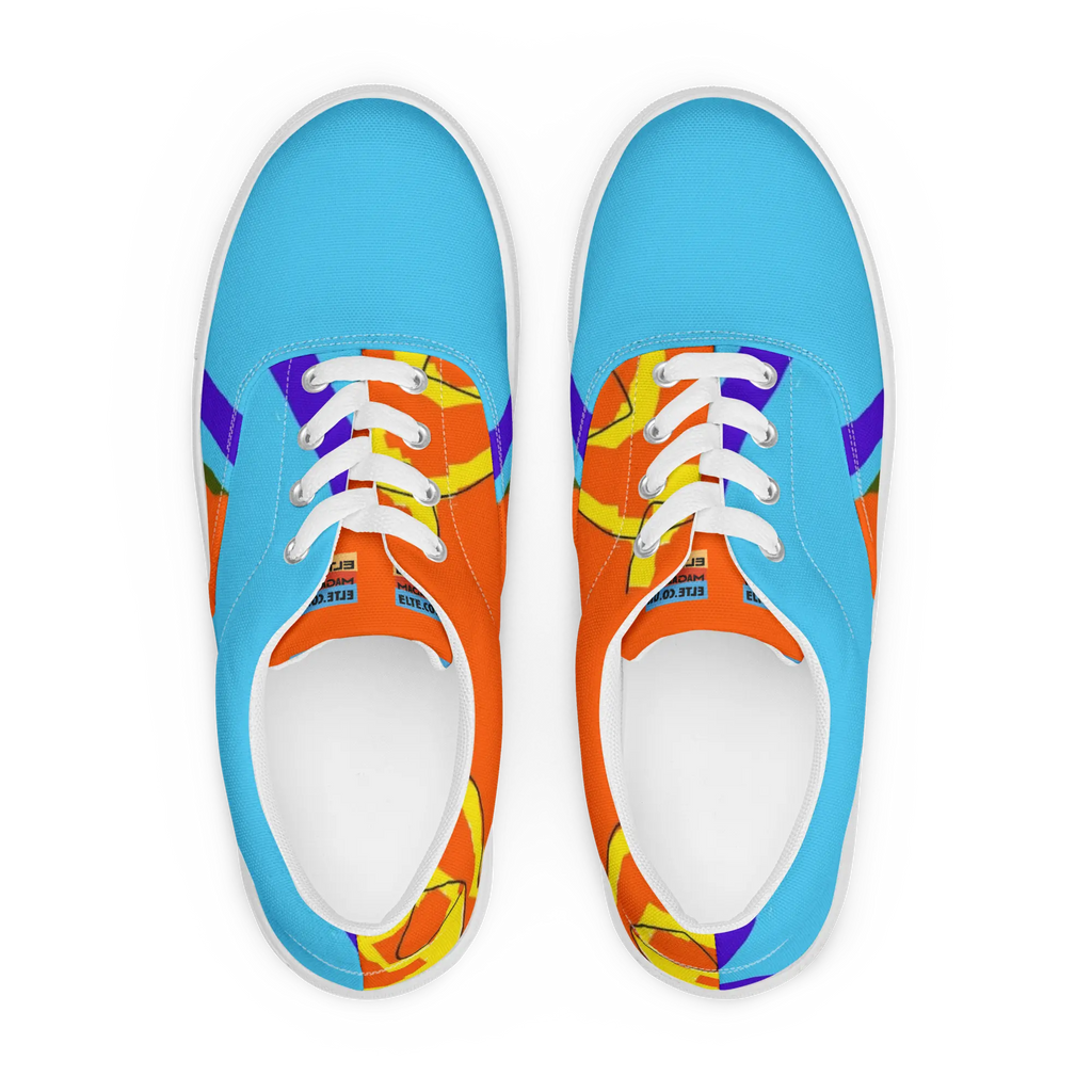 Te Amo Women’s lace-up canvas shoes