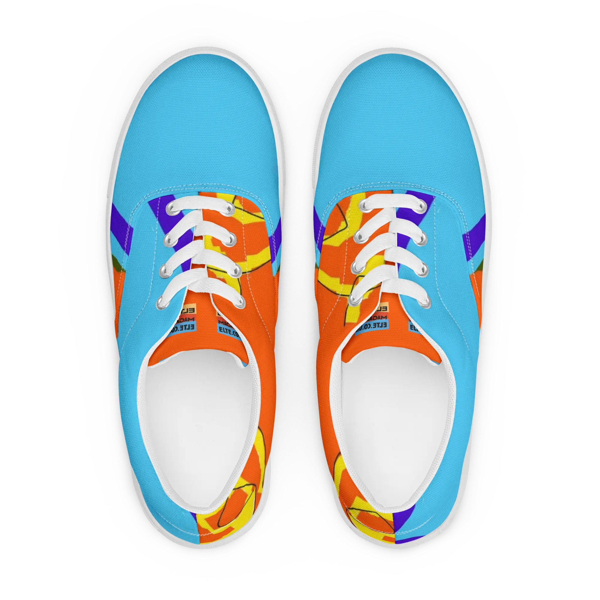 Te Amo Women’s lace-up canvas shoes