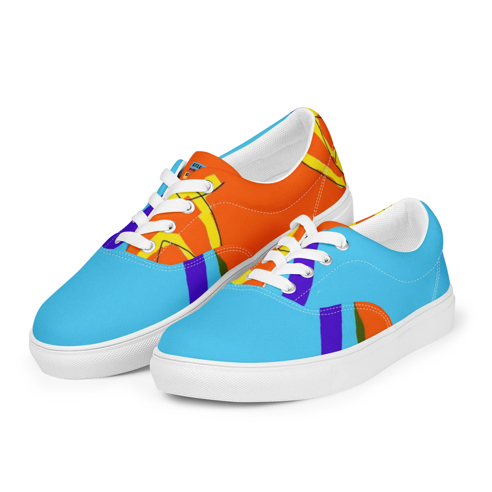 Te Amo Women’s lace-up canvas shoes